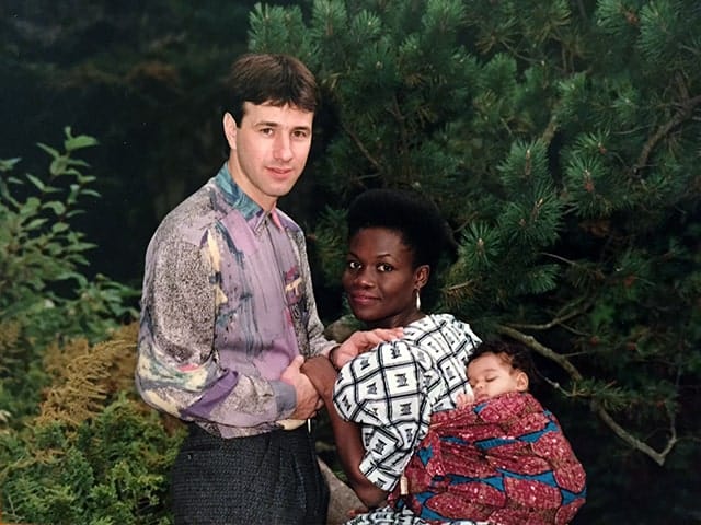Family Photo - Mixed Family