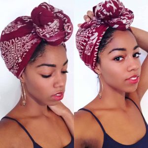 Getting into Wearing Head Wraps – Comfy Girl With Curls