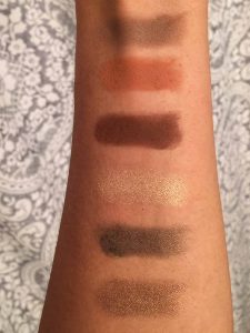 Swatches on Dark Skin of Anastasia Beverly Hills Master Palette by Mario