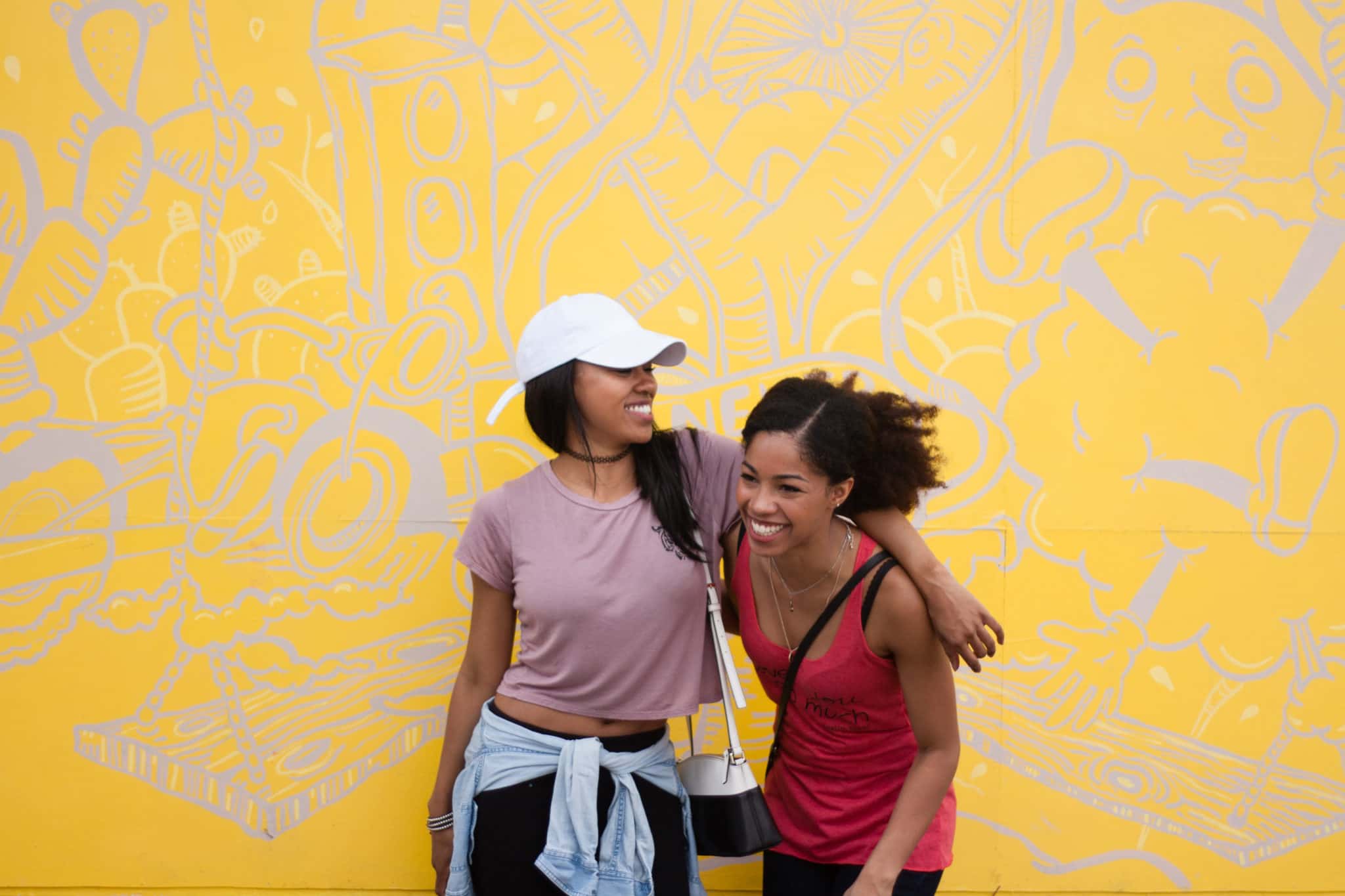 Care Free Black Girls | Long Distance Friendship | Black BFFs | Melanin