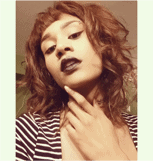 Strawberry Blonde \ Red Wig on a mixed chick