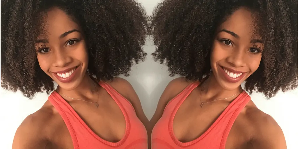 Natural Hair Style For Curly Type 4a/4b Hair | Wash and go