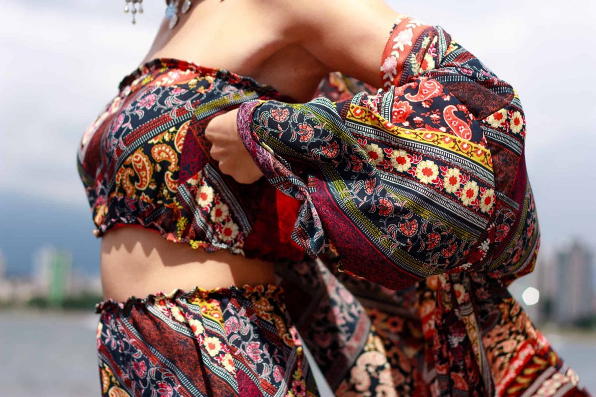 Tilda Kimono Crop Top & Shorts Outfit | Boho Summer Style