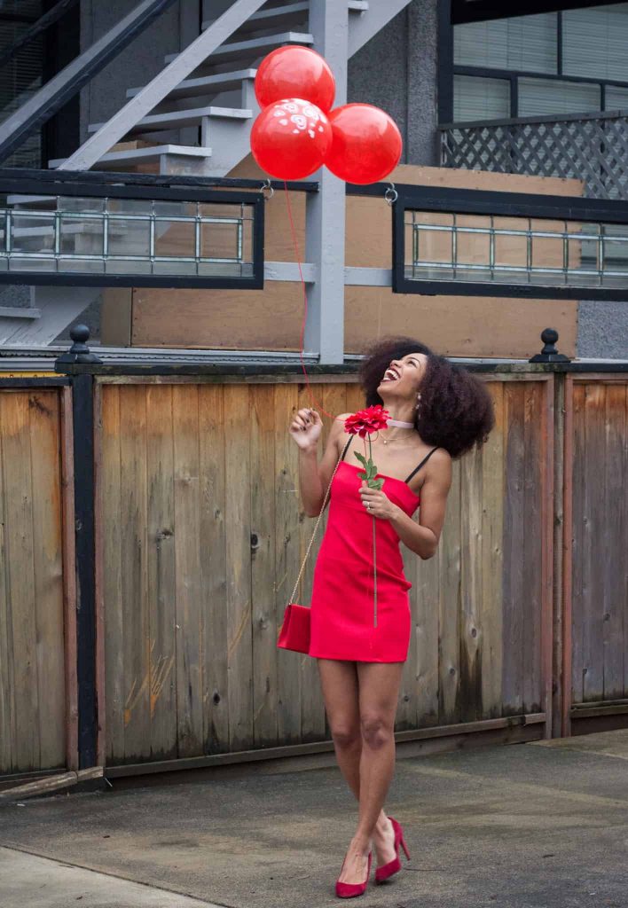 Date night hotsell red dress