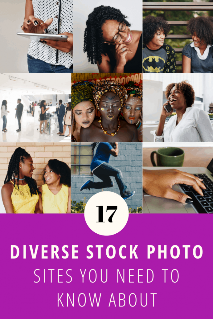 17 Diverse Stock Photo Site Featuring People of Color. Stock Photos of Black People Pinterest Pin.