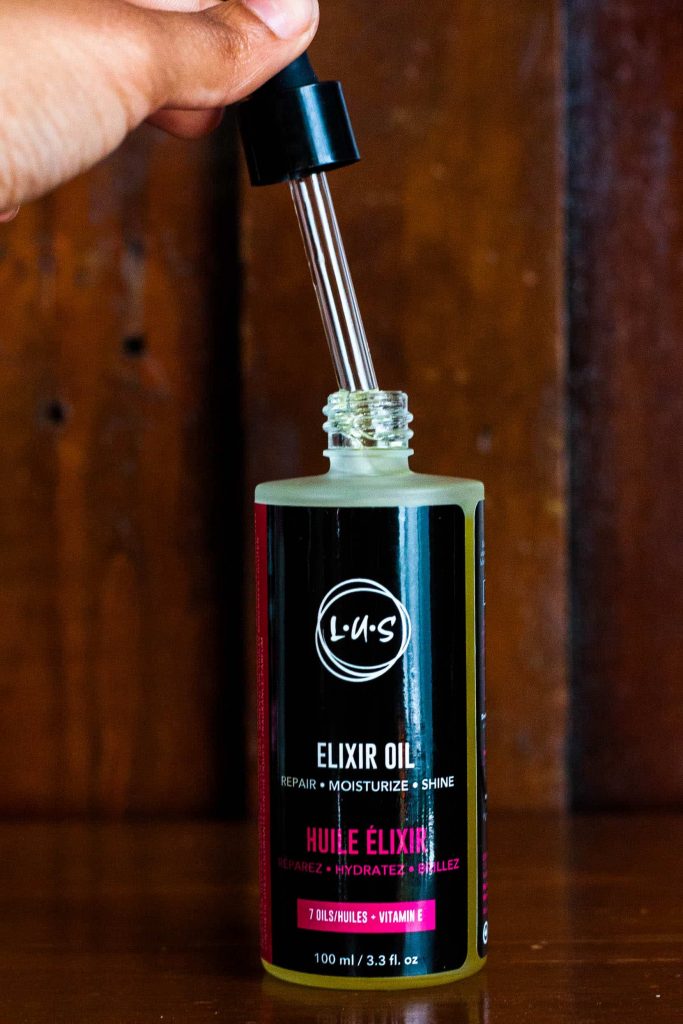 Love Ur Curls LUS Brands Elixir Oil Review for natural hair