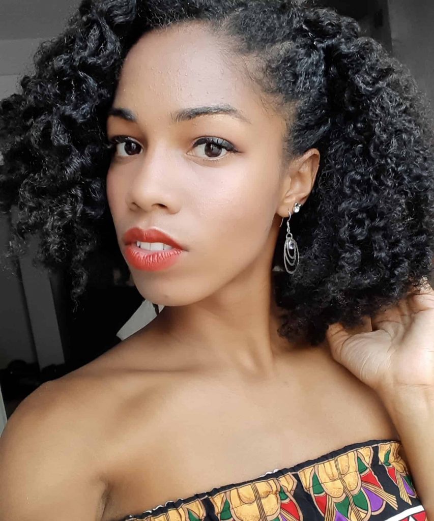 Natural Twist Out Results of Shea Moisture Red Palm Oil & Cocoa Butter Line