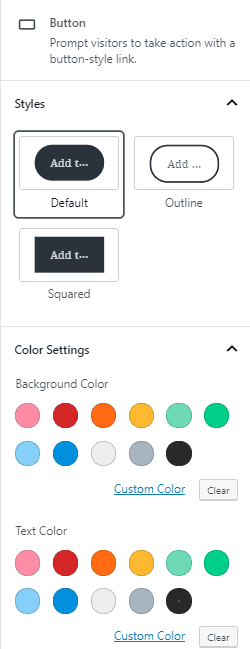 Customizing buttons for my free alternative