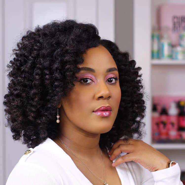 NKNaturalz Black Canadian Natural Hair Influencer/Youtuber.