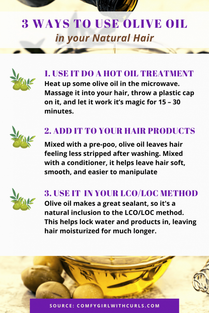 #WashDay Tips: How to use Olive Oil for Natural Hair