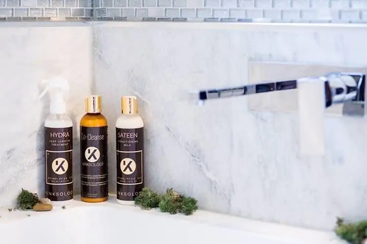 Kinksology Natural Hair Care Products.