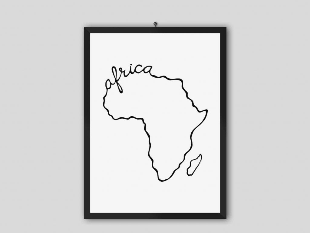 Black Owned Wall Art | Africa
