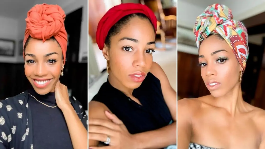A Year of Head Wrap Styles  Inspiration – Comfy Girl With Curls