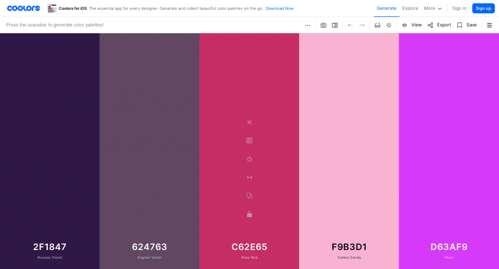 Brand colours help synchronize your blog for the launch