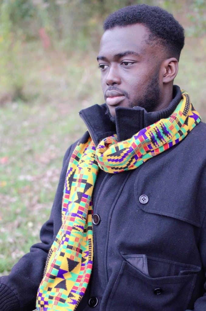 Northern Ashanti | African Print Kente Scarf for Him