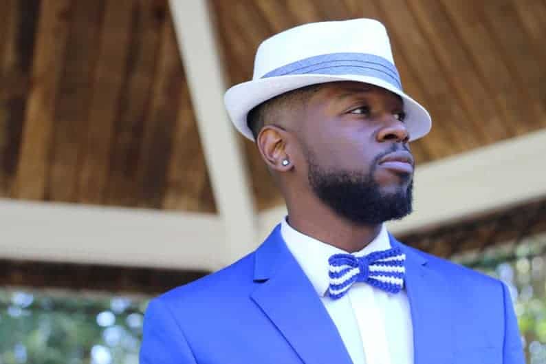 FAMEousJ Black Owned, handmade crochet bow ties for men