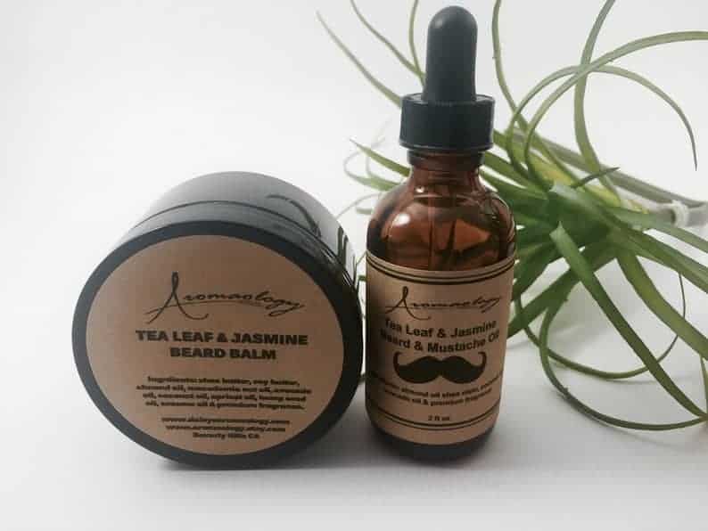 Black-owned Etsy Gifts For Men: Aromaology Beard Grooming Products