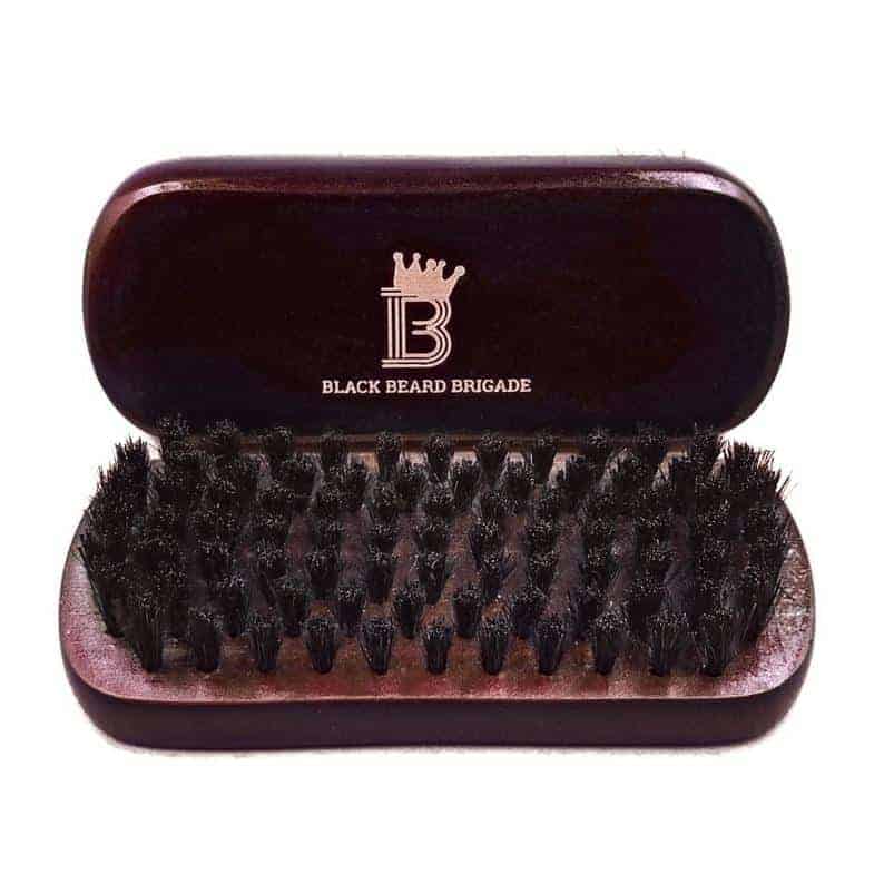 Black Beard Brigade Wooden Brush | Unique Grooming Gifts for Him
