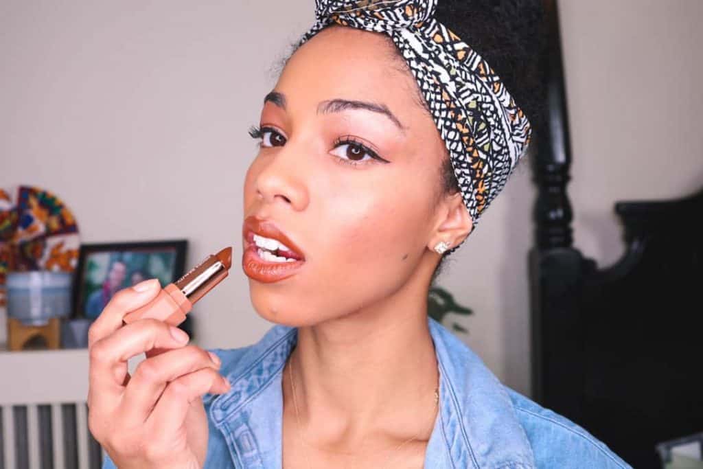 Propa Beauty Swatches  Black-owned Nude Lipstick for Brown Skin