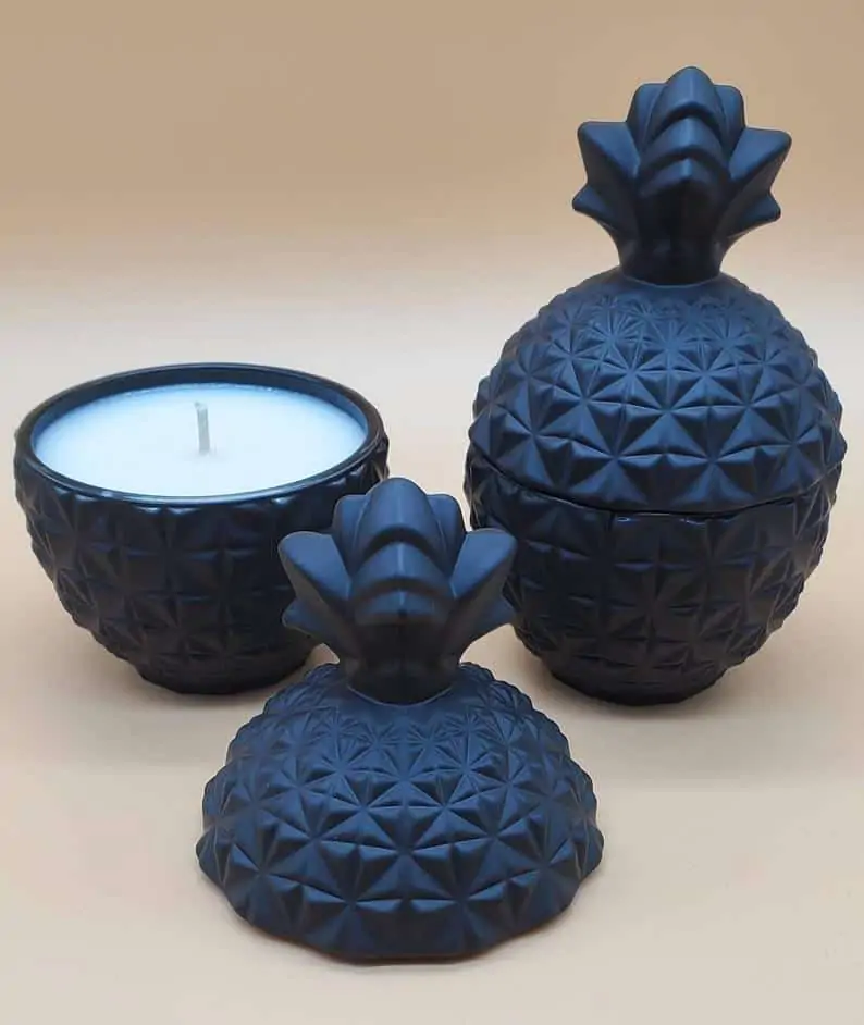 SmellsLikeLuxury | Pineapple candle holder | Cool shaped candles