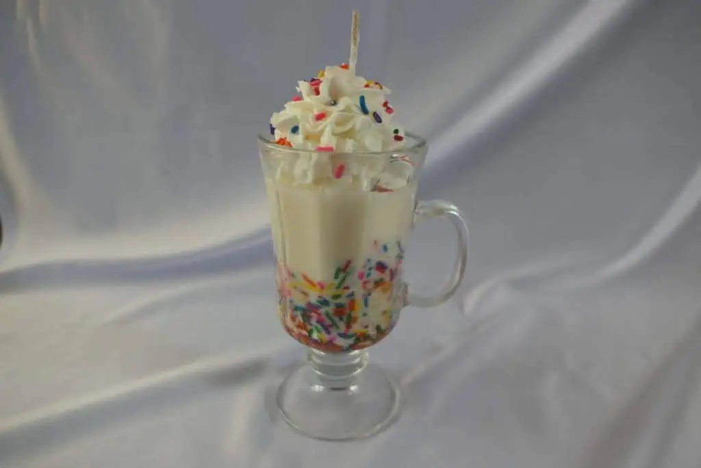 Black Owned Candles in the shape of a milkshake | Succulent by Stacey