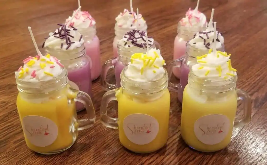Cool shaped candles | Black Owned Succulent by Stacey