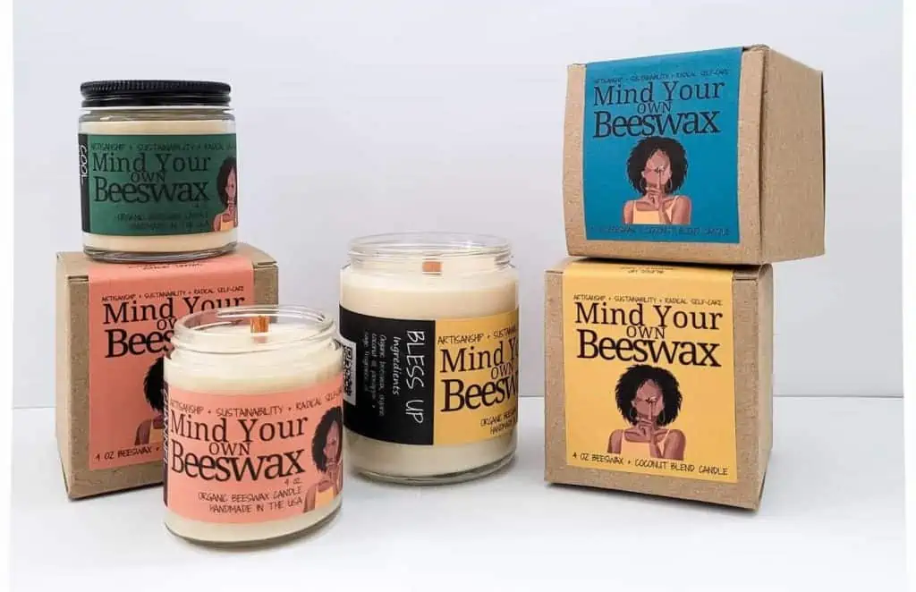 Mind your Beeswax candles | Black Owned Candles on Etsy