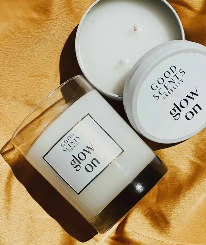 Scented Coconut Wax Candles | Glow On Good Scents | Black Owned Candles