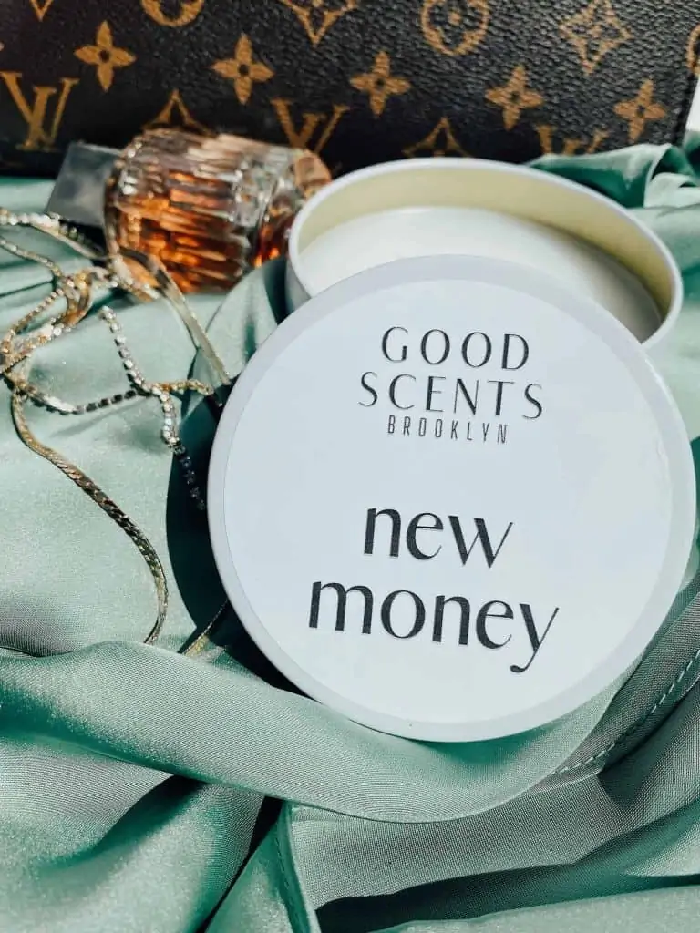 Good Scents | Black Owned Candles Coconut Wax "New Money"