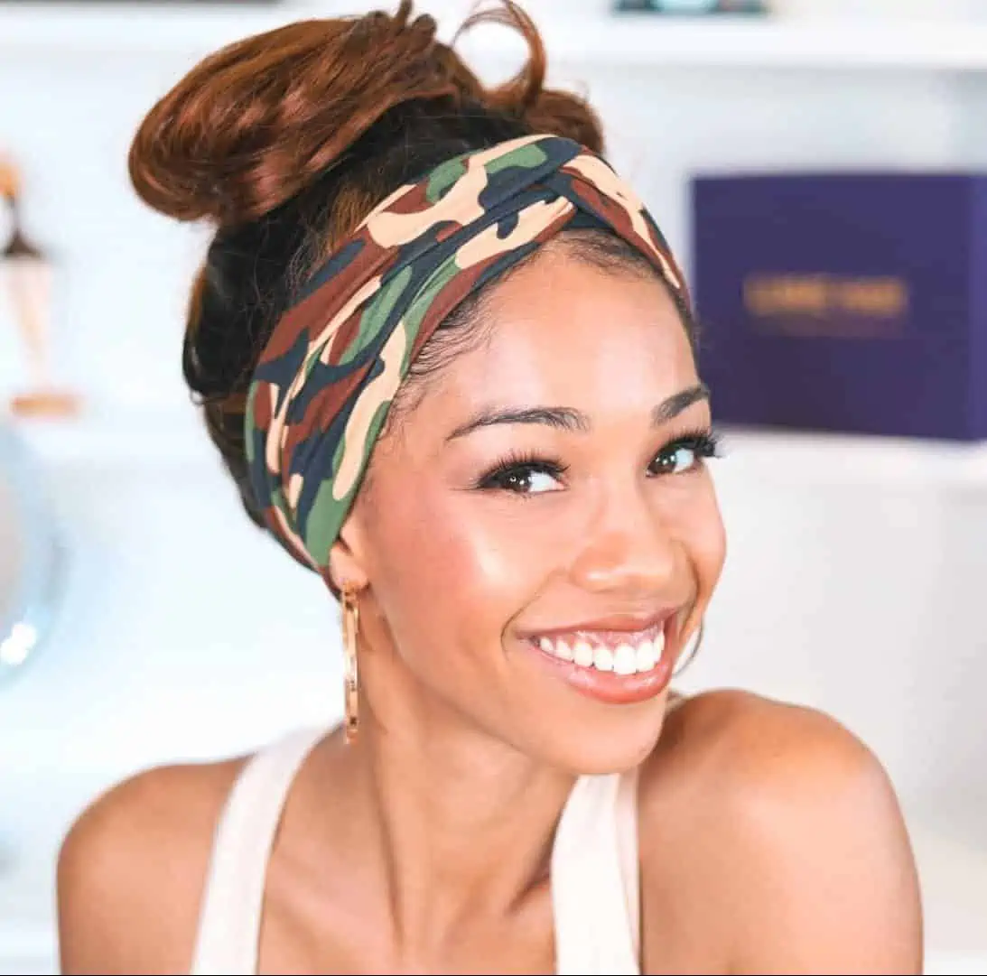 Trying + Styling a LuvMe Headband Wig (Loose Wave)