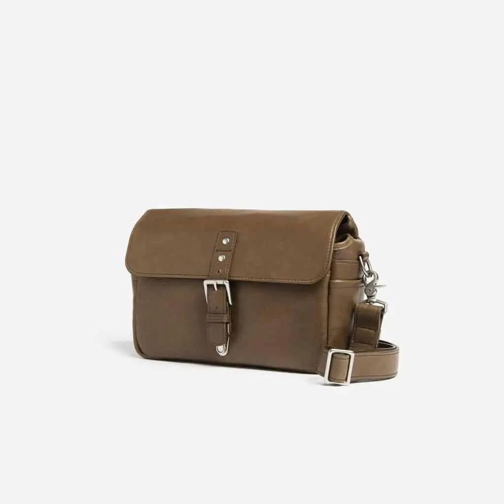 ONA Leather Olive Camera Messenger Bag