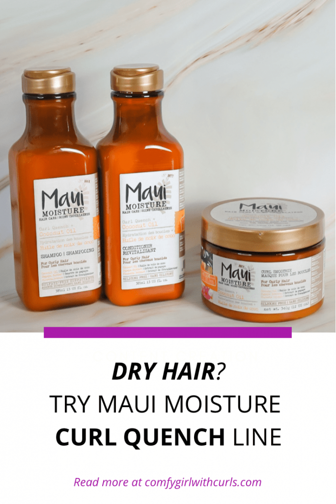 Dry Hair? Try Maui Moisture Curl Quench Line?